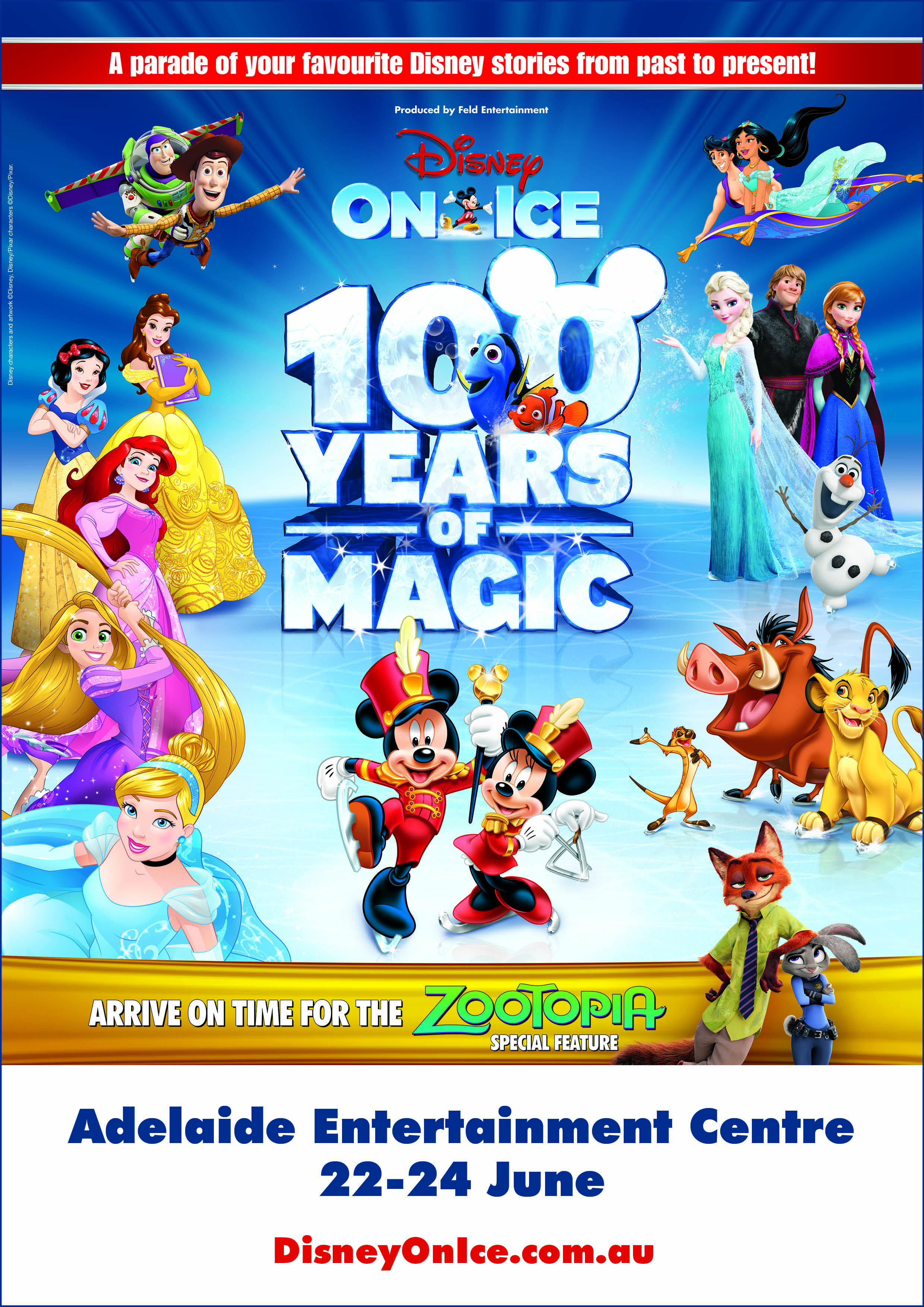Disney On Ice presents 100 years of Magic Little Lattes